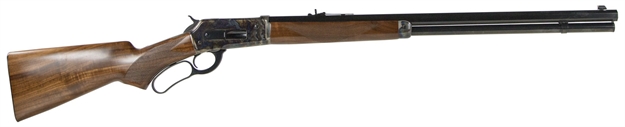 Picture of Davide Pedersoli 010S738457 1886 Sporting Full Size 45-70 Gov 8+1 26" Blued Octagon Steel Barrel, Blued Steel Receiver, Walnut Fixed Stock, Right Hand S.738-457