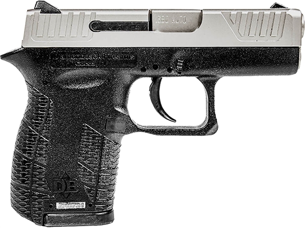 Picture of  Diamondback Db0100e021 G4  380 Acp 6+1 2" Stainless Steel Barrel, Nickel Boron Serrated Slide, Black Polymer Frame W/Beavertail, Black Polymer Grips