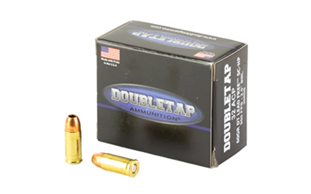 Picture of Doubletap 32 Acp DT Lead Free 60Gr Sc-Hp 20/Bx 32A60X 753387049024