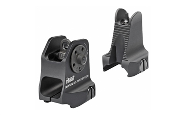 Picture of  Daniel Defense 1908809116 Ar-15 Iron Sight Set  Black Hardcoat Anodized Fixed Front & Rear Sight