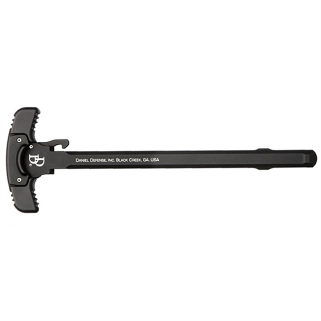 Picture of  Daniel Defense 0401304129006 Grip-N-Rip Charging Handle Ar-10 Black Hardcoat Anodized 7075-T6 Aluminum 818773021678