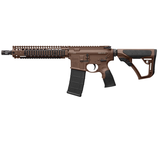 Picture of Daniel Defense Mk18 Sbr 5.56 10.3" Ris Rail Milspec+/Brn 32Rd 02-088-15028-011