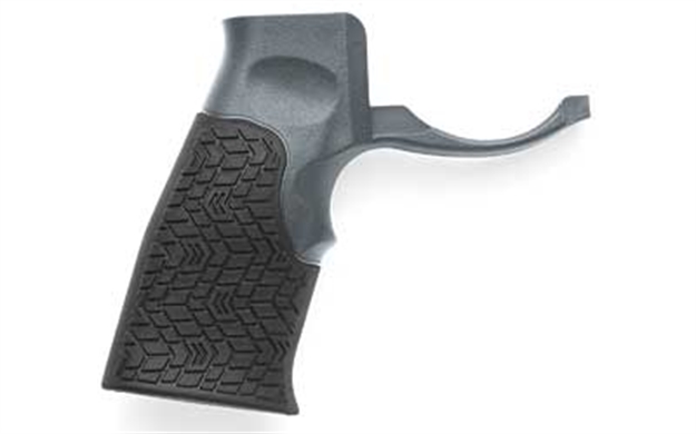 Picture of Daniel Defense 2107105177012 Pistol Grip Tornado Made OF Polymer With Tornado Gray Textured Finish For Ar-15 21-071-05177-012