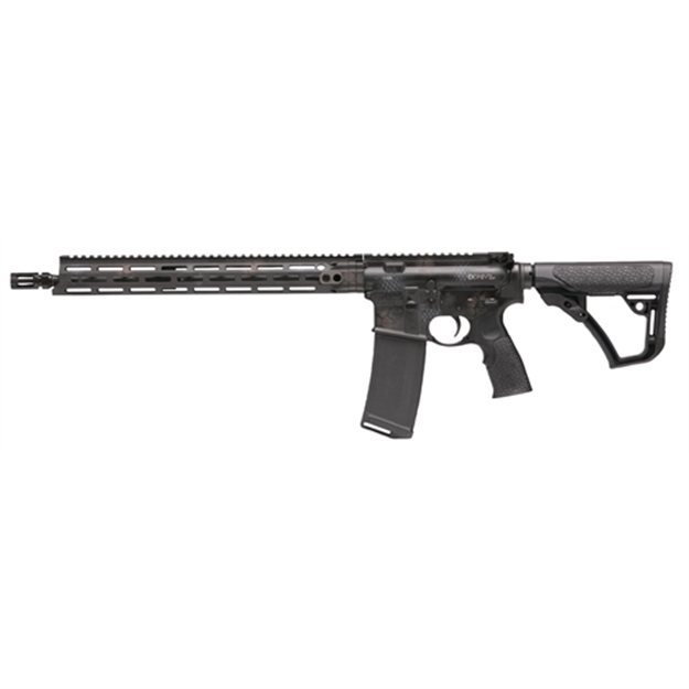 Picture of Daniel Defense 02957067 Ddm4 V7 LW *Co Compliant* Semi-Automatic 5.56 Nato 16" NO Magazine 6-Position Black Stk Rattlecan Cerakote