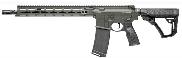Picture of Daniel Defense 0212801219055 Ddm4 V7 Slw *Ca Compliant 5.56Xx45mm Nato 14.50" 10+1 Deep Woods Green Cerakote 6 Position W/Softtouch Overmolding Stock 02-128-01219-055 818773020435