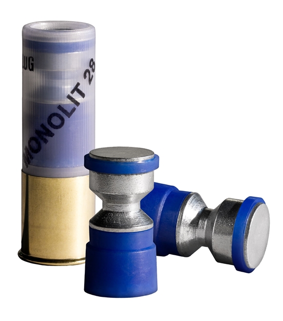 Picture of  Ddupleks Usa 12M28 Steelhead Monolit 28 12 Gauge 2.75" 1 Oz/440 GR 1460 Fps Slug Shot 5 Bx/50 CS 751007980050