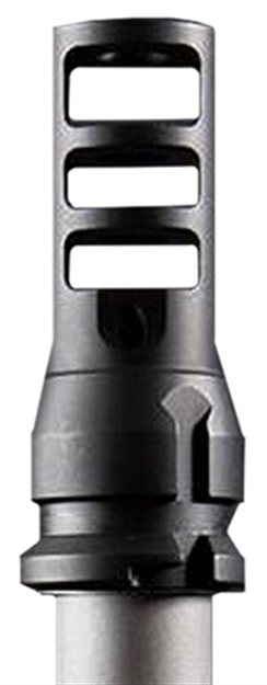 Picture of  Dead Air Da102 Keymount Muzzle Brake 5/8"-24 Tpi 2.60" Black Steel 043125910069