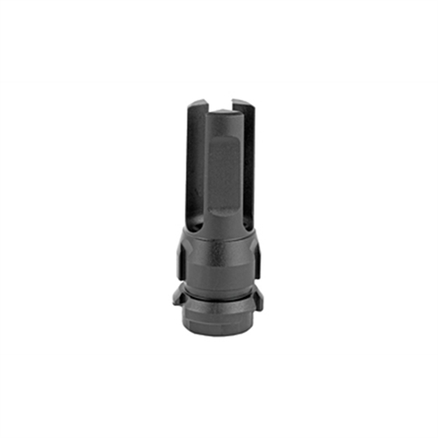 Picture of  Dead Air Da302 Flash Hider  Black With 5/8"-24 Tpi Threads & 2.70" Oal For 7.62Mm Sandman Series, Keymod Equipped Nomad-30 & Primal Suppressors 043125910175