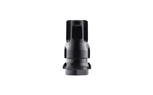 Picture of  Dead Air Da120 Keymicro Brake Flash Hider Black Nitride 4140 HT Alloy Steel 5/8"-24 Threads
