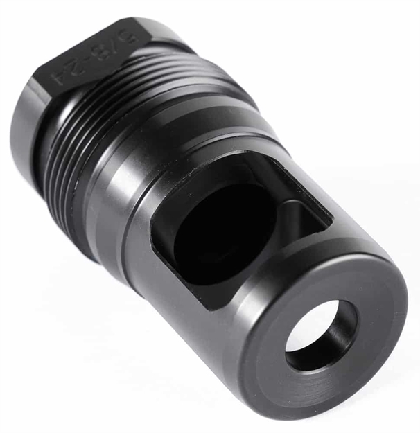 Picture of  Dead Air Da154 Xemax Muzzle Brake Black M18x1.5 Threads 338 Lapua Mag
