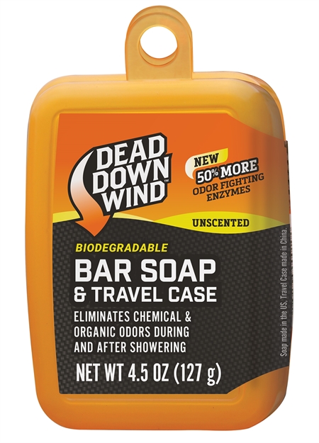 Picture of Dead Down Wind Scentprevent Scent & Odor Elimnating Bar Soap + Travel Case, 4.5 OZ Bar 12002