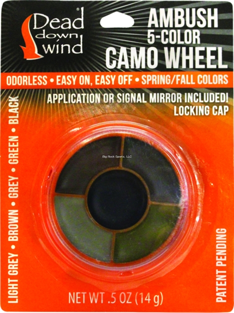 Picture of Dead Down Wind 5 Color Camo Wheel Face