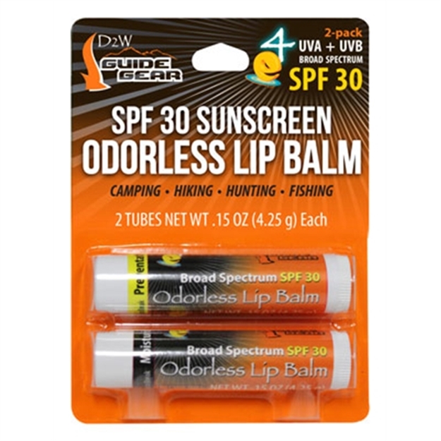 Picture of Dead Down Wind Broad Spectrum Spf30 Moisturizing Lip Balm, 4.25 Gm, 2 Pack Blister 1249BC