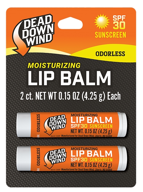 Picture of Dead Down Wind Broad Spectrum Spf30 Moisturizing Lip Balm, 4.25 Gm, 2 Pack Blister 1249BC