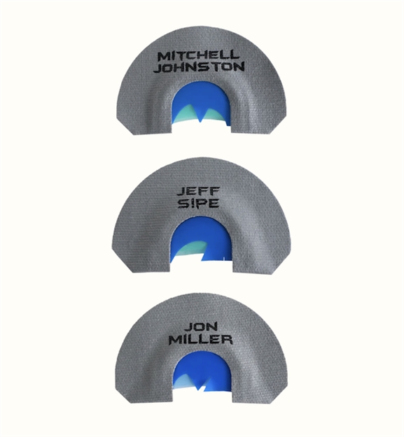 Picture of Dead End Game Calls Signature Series 3 Pack- Mitchell Johnston, Jon Miller, Jeff Sipe Mouth Call-Turkey RC006