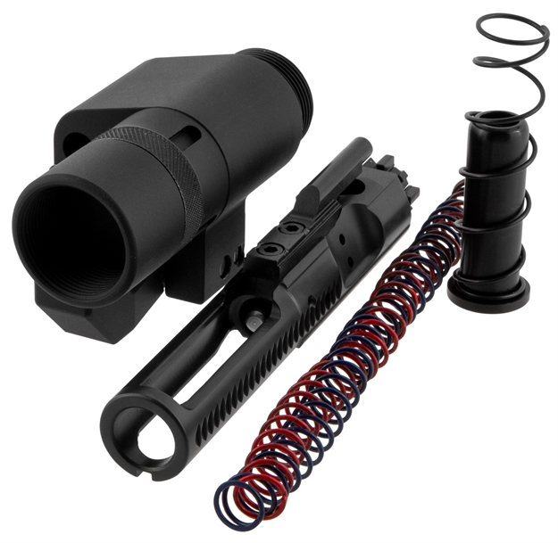 Picture of Dead Foot Dfamcsrfsrcdlc Modified Cycle System Right Folder Rifle Caliber AR Rifle Platform Aluminum/Polymer Black Hardcoat Anodized