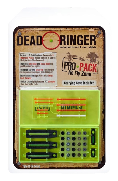Picture of Dead Ringer Dr4409 Pro-Pak Fiber Opticfront Sight Set Fits Most Guns