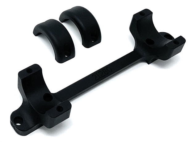 Picture of  Dnz 21280 Game Reaper-Ruger Scope Mount/Ring Combo Matte Black 1"