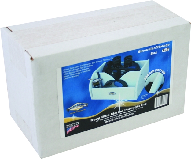 Picture of Deep Blue Binocular Storage Box Large W/Padded Bottom