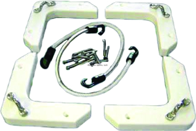 Picture of Deep Blue Cooler Chock Set