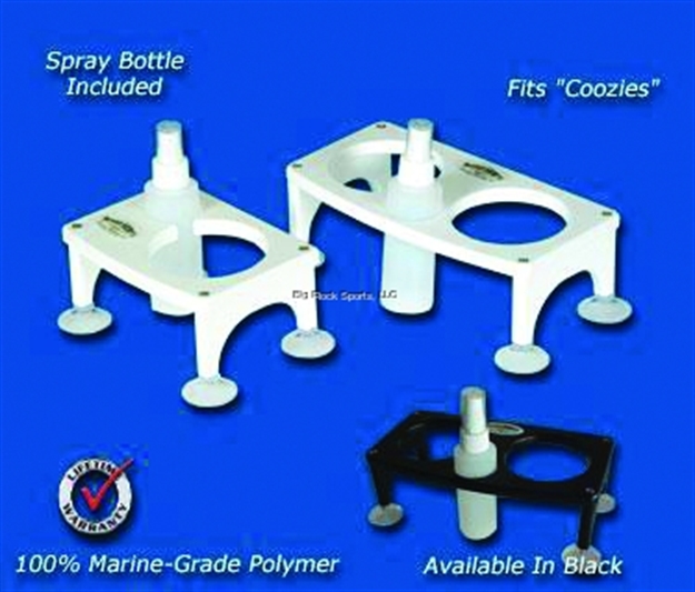 Picture of Deep Blue Polymar Drink Holder Suction Cup Mount W/Free Sprayer