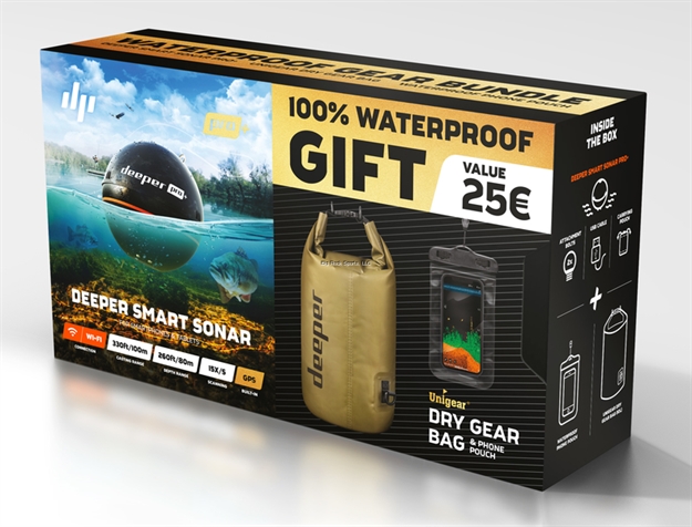 Picture of Deeper Fishfinder Smart Sonar Pro+ Glb, Summer Bundle 2019 W/Dry Bag
