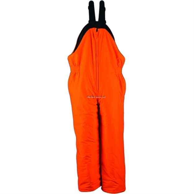 Picture of Deer Camp Bibs Large Blaze Orange