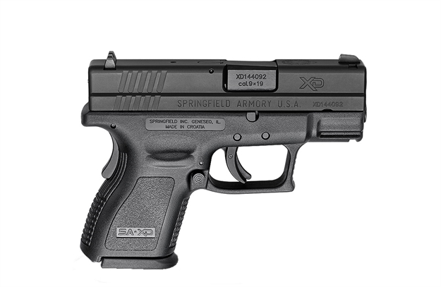 Picture of Springfield Armory Defender Semi Auto Pistol 9Mm 3" Bbl, Blk 13 RD  Sub Compact XDD9801HC