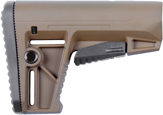 Picture of Defiance Stock Ds150 Fde Fits Ar-15 Mil-Spec Tubes