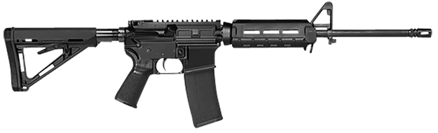 Picture of  Del-Ton Inc Rfth16-Mlok Echo 316L 5.56X45mm Nato 16" 30+1 (1:9") Black Hard Coat Anodized Rec Black 5 Position Mil-Spec Stock/Magpul Moe Grip Right Hand
