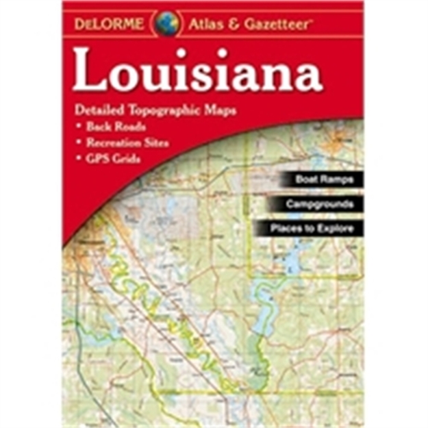 Picture of Delorme Atlas/Gaz Louisiana