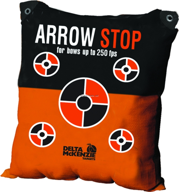 Picture of Delta Arrow Stop 20" Bag Archery Target, 20 X 17 X 9", Orange/Black