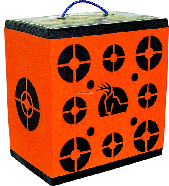 Picture of Delta Mckenzie Shotblocker Travel Pro Crossbow Block Target, 18X16x11, Orange/Black