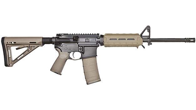 Picture of Del-Ton Echo 316 Semi Auto Rifle 5.56Mm 16" Bbl Tele-Stk Dark Earth, Mlok 30 RD Mag RFTH16-MLOKDE