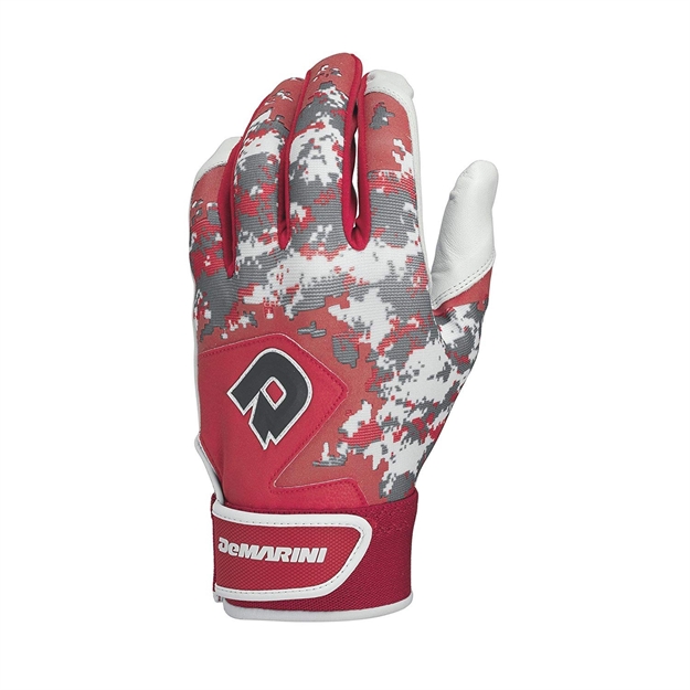 Picture of Demarini Digi Camo II Adult Batting Glove-Scarlet XL
