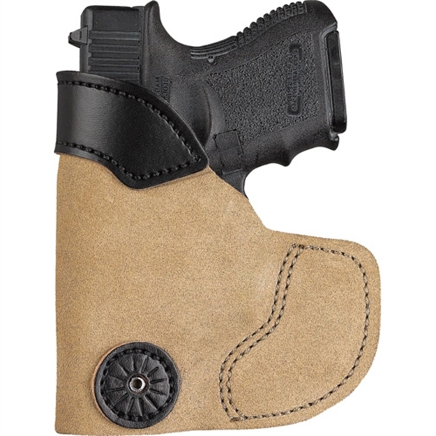 Picture of Desantis Pocket Tuk Holstr LH Iwb/Pcket Lther Ruger Lcp Sued