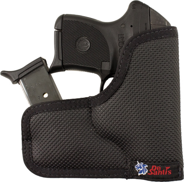 Picture of Desantis Ammo Nemesis Holster Nylon Ambi Lcp W/ Laser Black< M33BJG5ZO