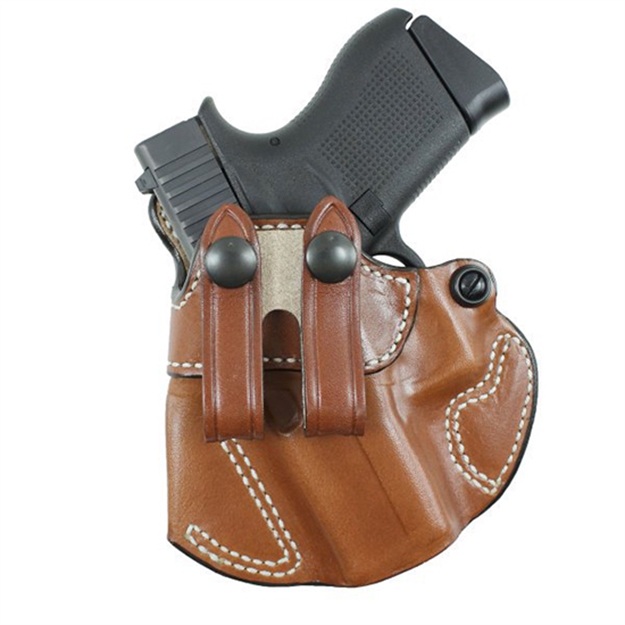 Picture of Desantis Cozy Partner Holster Iwb LH Leather Glock 43 Tan