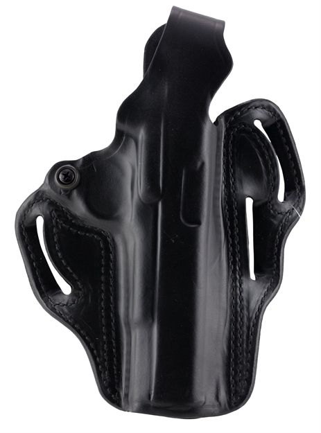 Picture of  Desantis Gunhide 001Bam9z0 Thumb Break Scabbard Owb Black Leather Belt Loop Fits S&W M&P Fits S&W M&P 2.0 Compact Right Hand 792695270072