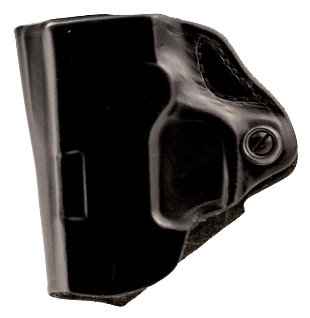 Picture of  Desantis Gunhide 019Bab6z0 Mini Scabbard  Owb Black Leather Belt Slide Fits Glock 17/19/23/32/36 Right Hand 792695226260