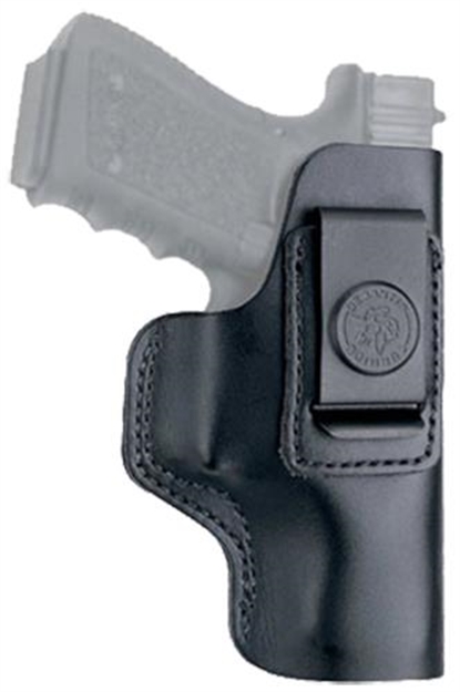 Picture of  Desantis Gunhide 031Ba77z0 Insider  Iwb Black Leather Belt Clip Fits H&K P2000sk/Springfield Xd/Xd-E 3.30" Barrel Right Hand