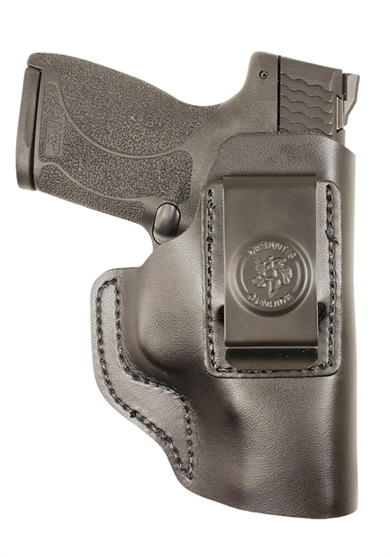 Picture of  Desantis Gunhide 031Ba8jz0 Insider  Iwb Black Leather Belt Clip Fits Sig P365 Right Hand 792695348542