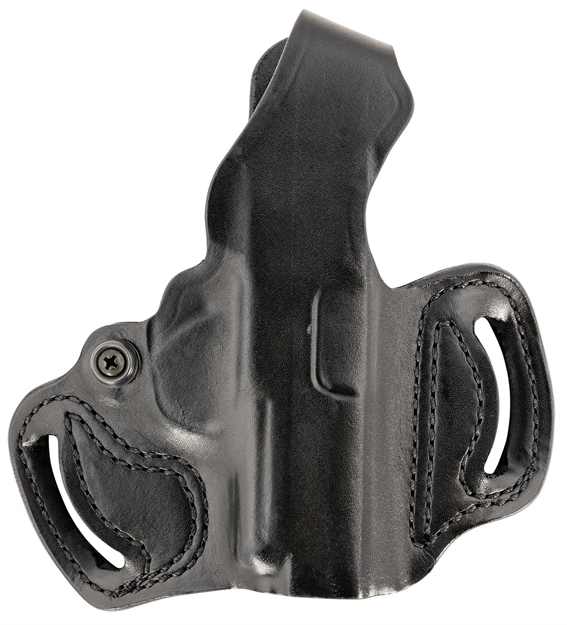 Picture of  Desantis Gunhide 085Ba8jz0 Thumb Break Mini Slide Owb Black Leather Belt Slide Fits Sig P365 Belt 1.75" Wide Right Hand
