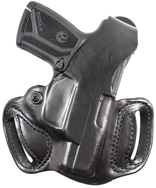 Picture of  Desantis Gunhide 085Baz9z0 Thumb Break Mini Slide Owb Black Leather Belt Slide Fits Kel-Tec Pmr30 Right Hand 792695325345