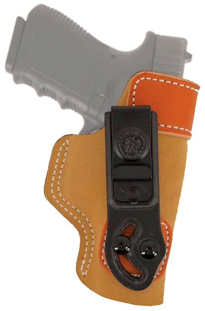 Picture of  Desantis Gunhide 106Na85z0 Sof-Tuck  Iwb Tan Leather/Suede Belt Clip Fits Colt Commander Right Hand 792695305309