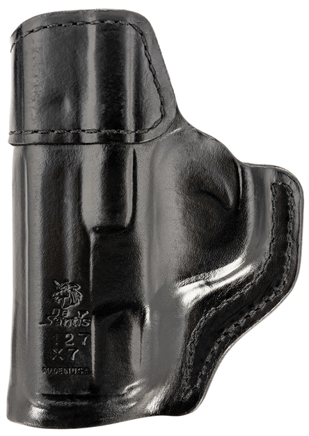Picture of  Desantis Gunhide 127Bax7z0 Inside Heat  Iwb Black Leather Belt Clip Fits S&W M&P Shield 9/40 Right Hand 792695324256