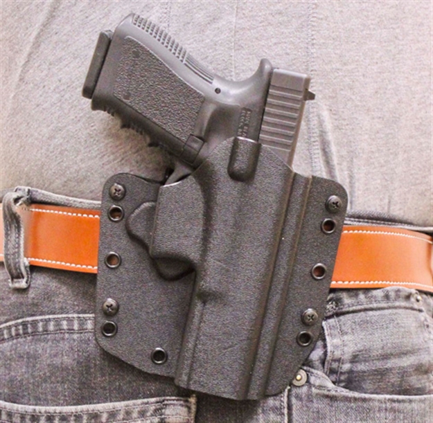 Picture of  Desantis Gunhide 147Kab2z0 SL Raptor  Owb Kydex Belt Clip Fits Glock 17/22/31/47 Right Hand 792695339618