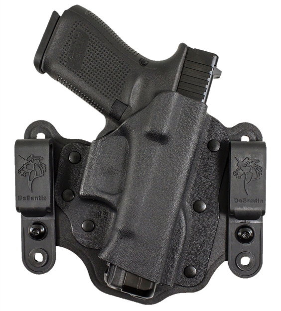 Picture of  Desantis Gunhide 176Ka8bz0 Intruder 2.0 Iwb/Owb Black Kydex Belt Loop Fits Glock 43/43X Right Hand 792695355809
