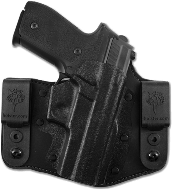 Picture of  Desantis Gunhide 176Ka8jz0 Intruder  Iwb/Owb Black Kydex Belt Loop Fits Sig P365/P365xl/P365 Sas Right Hand