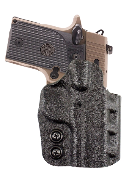 Picture of  Desantis Gunhide D94kab6z0 Cazzuto  Owb Black Kydex Paddle Fits Glock 19/19 Gen 5/19X/23/32/45 Right Hand